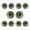 Light Green, variant on 10PCS Halloween Plastic Fake Eyeballs Decorations, Multi-Color Scary Artificial Eyeball Props, Small Spooky Eye Balls for DIY Crafts, Party Table & Floral Arrangement Decor,White