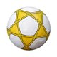 thumbnail image 1 of Eigraketly Fútbol cosido a máquina: duradero y resistente al desgaste para entrenamiento deportivo Pelota de fútbol al aire libre Deportes de Deportes y aire libre Pentagrama amarillo cuatro, 1 of 6