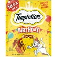 thumbnail image 2 of (10 pack) Temptations Birthday Lobster & Beef Flavor Crunchy & Soft Cat Treats, 6.3 Oz Pouch, 2 of 14