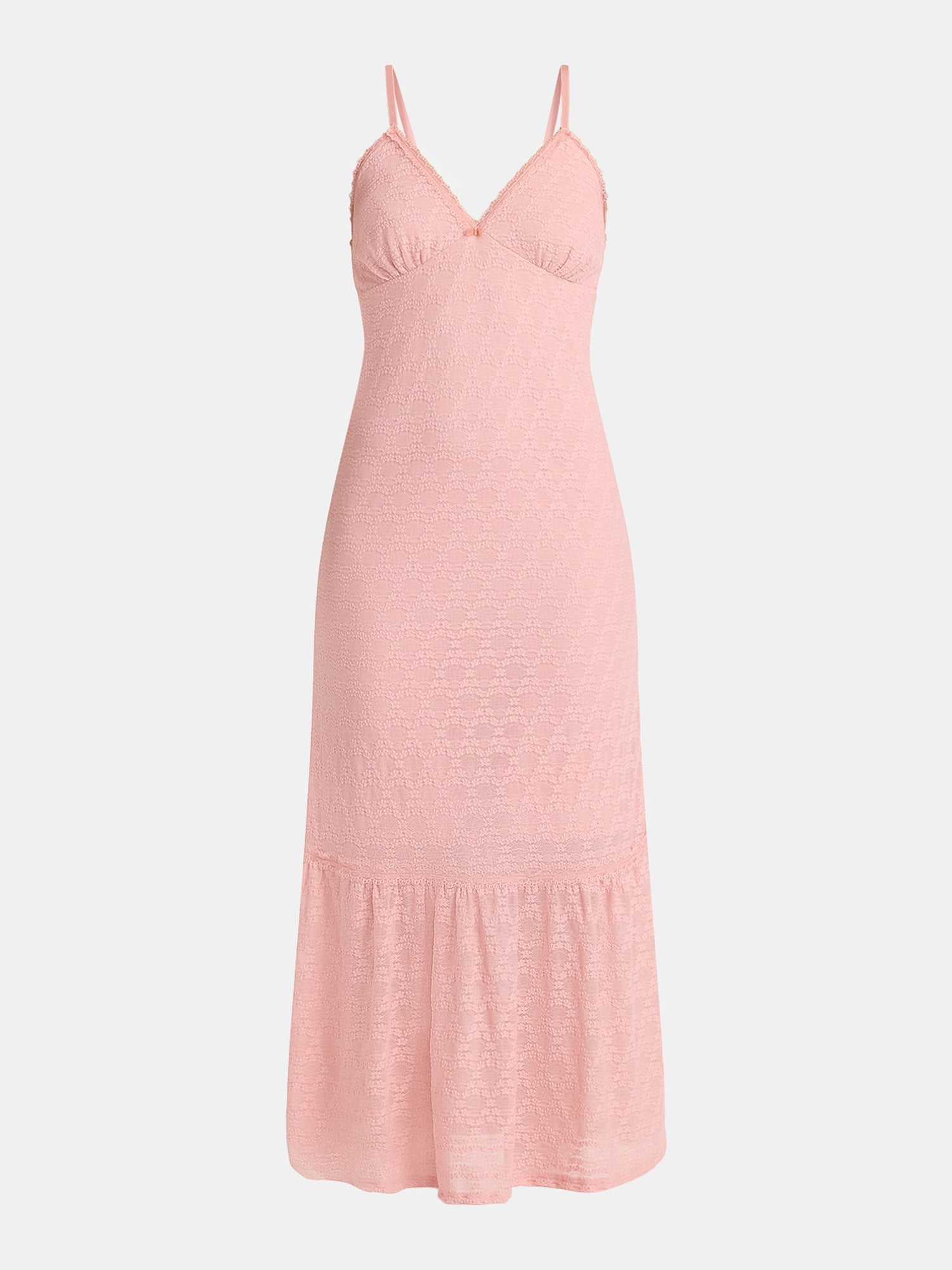 No Boundaries Triangle Maxi Dress with Lace Trim, Women's - Walmart.com No Boundaries Triangle Maxi Dress with Lace Trim, Women's - Walmart.com
