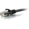 thumbnail image 2 of C2G Câble Ethernet Patch Réseau 14 Pieds Cat6a Snagless Unshielded (UTP) - Noir - Câble Patch - RJ-45 (m) à RJ-45 (m) - 14 Pieds - UTP - CAT 6a - Moulé, Snagless - Noir, 2 of 3
