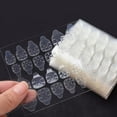 thumbnail image 1 of 50 hojas de pegamento de doble cara para uñas, pestañas adhesivas, impermeables, transpirables, puntas de uñas postizas, pestañas adhesivas de gelatina, pegamento para uñas, 1 of 2