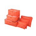 thumbnail image 1 of Organizer set for suitcases - Orange, 1 of 3