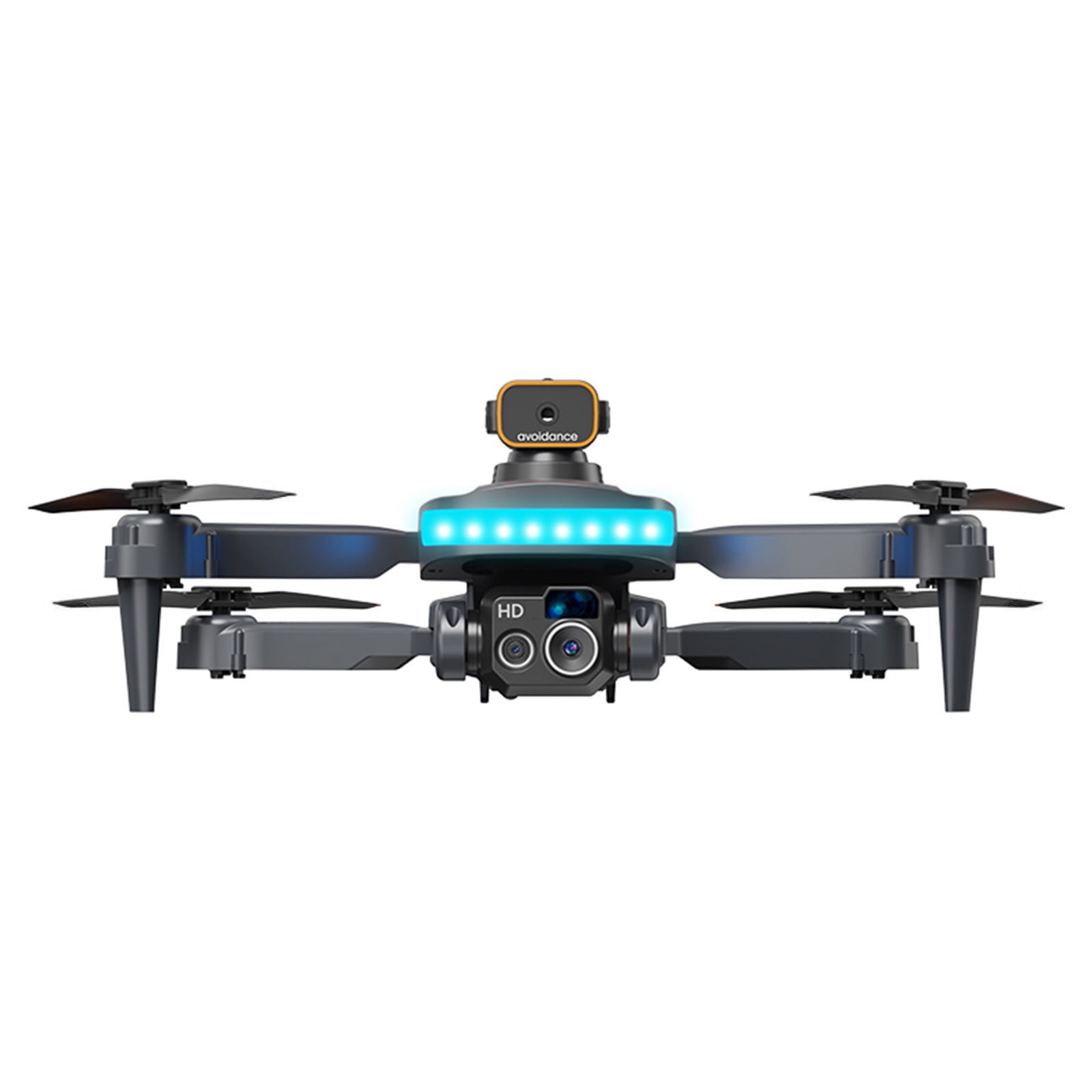 Drone with High-Definition Dual Camera, One Click Takeoff And Landing, 540°Intelligent Obstacle Avoidance Remote Control Toys Gifts for Adults