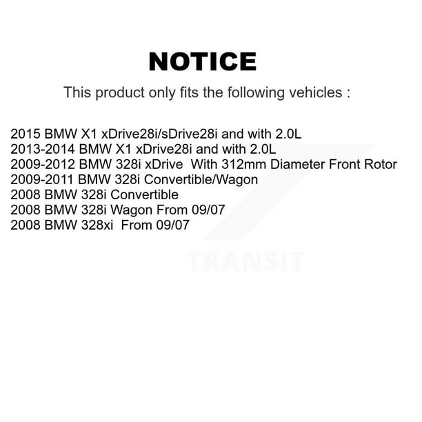 Transit Auto Front Rear Disc Brake Caliper Rotors and Semi
