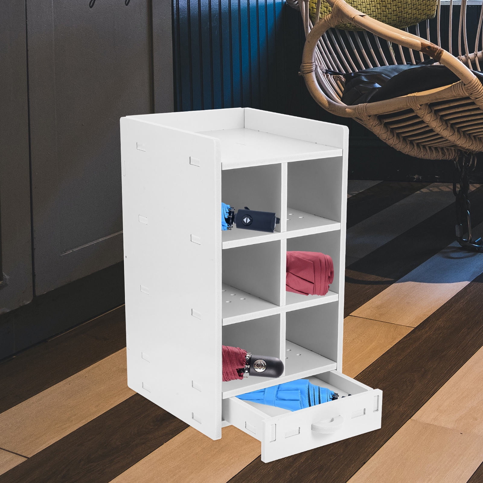 Raindrops Umbrella Stand Entryway Umbrella Holder Compact Umbrella Rack Floor Organizer