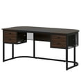 thumbnail image 4 of Spaco 63-Inch Computer Desk Executive Desk with 4 Drawers, Desk for Indoor as Home, Office, Brown, 4 of 6