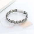 thumbnail image 4 of Men's Stainless Steel Chain Link Cuban Bracelet Memorial Cremation Jewelry For Ashes Bracelets, 4 of 5