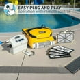 thumbnail image 4 of Dolphin Wave 80 Commercial Robotic Pool Vacuum Cleaner up to 68 FT - with Remote Control and Caddy, 4 of 4