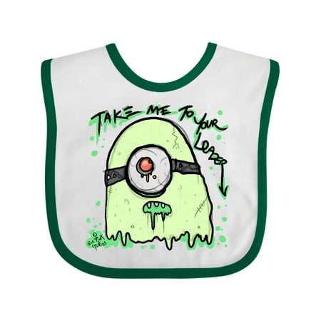 

Inktastic Zombie Guy Gift Baby Boy or Baby Girl Bib