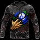 thumbnail image 3 of Sudadera con capucha estampada con bandera aborigen en el interior de arte aborigen Nueva sudadera con capucha y sudaderas para hombres y mujeres Sudadera con capucha de moda, 3 of 5