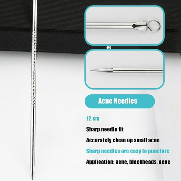 8Pcs Blackhead Remover Kit Professional Pimple Comedone Extractor Blemish Removal Kit