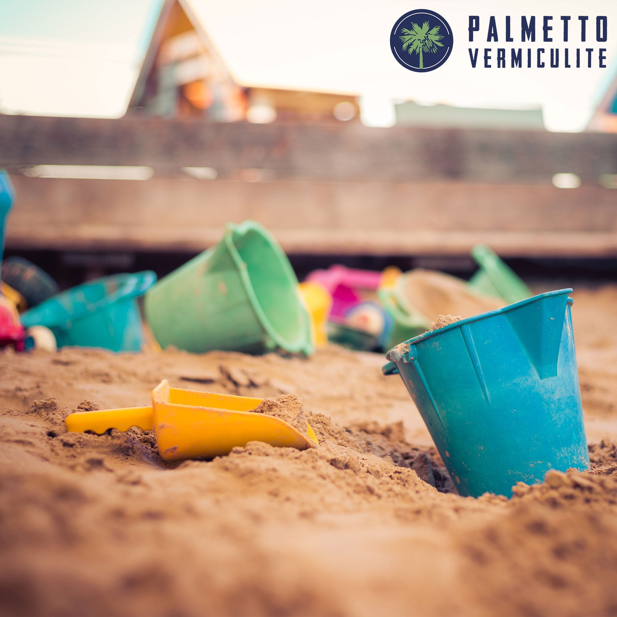 Palmetto Natural & Fine Play Sand for Sandbox, Sensory Bin, and Water Table, 50 lb Bag