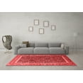 thumbnail image 3 of Ahgly Company Indoor Rectangle Persian Red Traditional Area Rugs, 7' x 9', 3 of 4