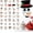 41Pcs Snowman Face, variant on GDR 41 PCS Snowman Face Stickers for Crafts Christmas Vinyl Snowman Face Decals for Ornaments Glass Water Bottles Cup Window Wall Christmas Decorations (41Pcs Snowmen Faces)
