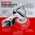 thumbnail image 4 of Paquete de 8 unidades Best Service de Caster Wheels Online con freno de 2 a 5 pulgadas, 4 of 6