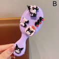 thumbnail image 2 of Peine de masaje con cojín de aire para niños Sanrio Little Girl que no daña el cabello Peine doméstico para niñas Peine de bolsa de aire esponjoso con parte superior de calavera alta, 2 of 2