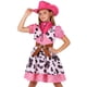 thumbnail image 1 of Conjunto de disfraz de vaquera Nuehoryu para niñas con sombrero de 3 a 4 años, 1 of 8