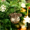 thumbnail image 5 of Cheapark Large Christmas Bell Ornaments - With Pine Cones & Red Berries for Tree & Ambiance Setup, Festive Decor, 5 of 5