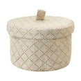thumbnail image 1 of PENGXIANG Promotion Clearance!  Baskets with Lids - 1pc Decorative Jute Baskets with Lids for Organizing - Natural Jute Rope Lidded Baskets - Storage Baskets with Lids A2, 1 of 7