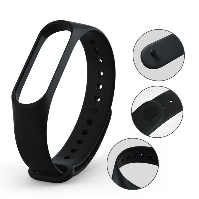 Sangle de Remplacement pour Bracelet Xiaomi Mi Remplacement 3 TPU Bracelet Intelligent Accessoires de Remplacement