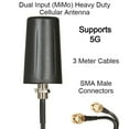 thumbnail image 1 of MYG 5G 4G LTE MiMo Antenne Mobile à Large Bande Extérieure Véhicule Antenne Externe SMA, 1 of 6