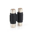 thumbnail image 2 of 2 X Female To Female Coupler 2 X Female To Female Adapter 2 X For  Female To 2 X For  Female Twin Double  Female To Female Butt Joint Coupler Adapter Extender Connector, 2 of 5