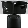 thumbnail image 3 of Teyyvn 4-Pack 19.92 Inch Plastic Floral Bucket, Flower Buckets for Cut Flowers, Display Decorative Plastic Vases, Black, 3 of 8