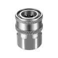 thumbnail image 1 of DYNWAVECA NPT 3/8 Quick Connect Plug, Pressure Washer Coupler Connector Hose Coupler Adapter Fitting for Repair, Kitchen, Lawn, Washing Inner Thread Female, 1 of 7