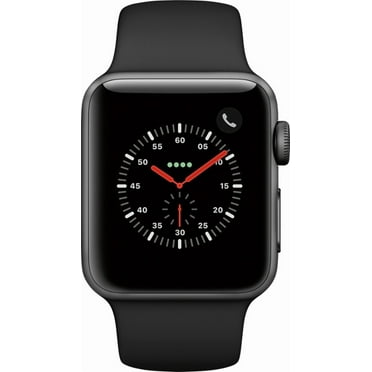 Restored Apple Watch 38mm Series 3 GPS + Cellular with Sport Band MQJN2LL/A (Refurbished)