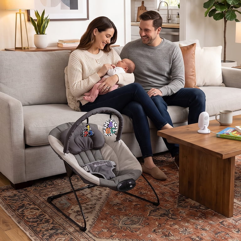 Baby Trend Trend EZ Bouncer Seat with Toy Bar photo 4