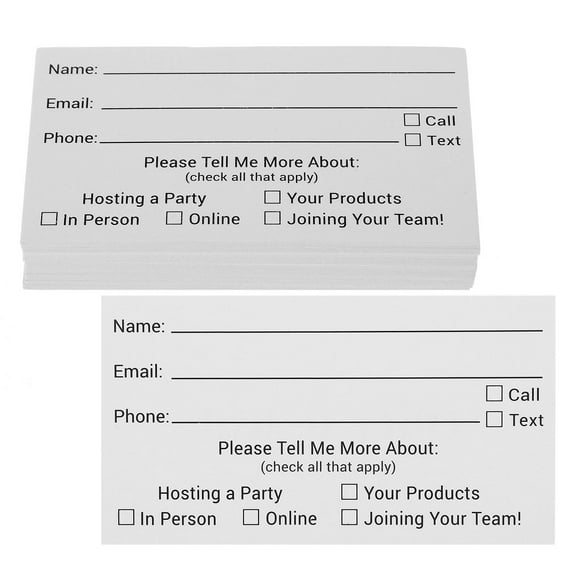 Raindrops 100Pcs Multi Color Raffle Cards for Fundraising Business Giveaways and Contests