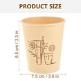 thumbnail image 4 of 150 vasos de papel desechables para el hogar, vasos de café resistentes al calor y vasos para bebidas., 4 of 7
