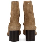 Maison Margiela Suede Boot Tabi Split-Toe Ankle Boots Brown (Women's)