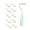 4 inch, variant on Highly Density Sponge Thumb Roller With Comfort Handle Sponge Roll Brush For Artists Extended Painting Workshop Use