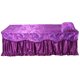 thumbnail image 4 of de masaje Cama Cama con volantes Sábana Sábana Sábana ajustable Sábana SPA Cama Floral-Morado Sunnimix Hoja de cenefa de mesa de masaje, 4 of 8