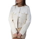 thumbnail image 1 of Blazer Corto para Mujer, Ajustado, Abierto, con Cuello Redondo, Larga, Informal, para Oficina y Trabajo, con Bolsillos. XL, 1 of 10