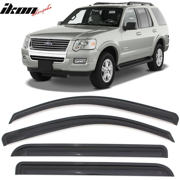 Compatible with 1118 Ford Explorer Acrylic Window Visors Vent