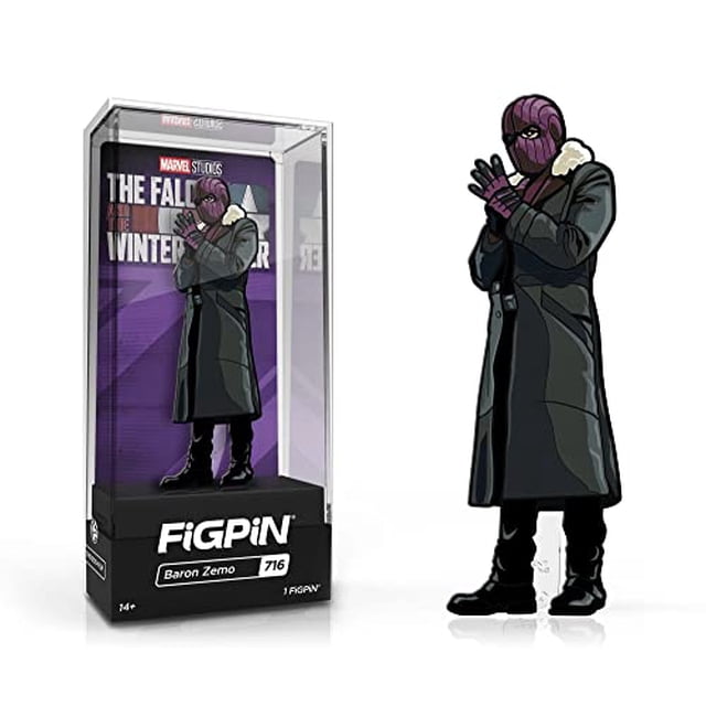 FiGPiN le Faucon et le Soldat de l'Hiver - Baron Zemo #716, Épingle en Émail, Épingle de Collection