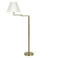 thumbnail image 4 of Evelyn&Zoe Contemporary Metal Swing Arm Floor Lamp with Empire Shade, 4 of 10
