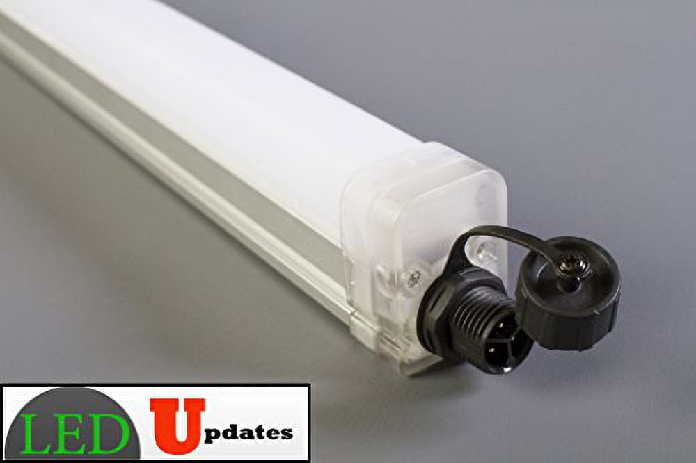 4FT WATERPROOF LED TUBE SHOP LIGHT 30w TRIPROOF FOR WALK IN COOLER INDOOR OUTDOOR PARKING LOT Car WASH Clean roo