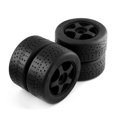 thumbnail image 4 of RS Rubber Black Tire 102*45mm Tyre 17Mm Wheel Hex For Arrma 1/7 Infraction Felony Limitless RC Car Upgrade Parts, 4 of 5