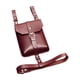 thumbnail image 3 of Bolsa de cinturón medieval, accesorio de disfraz, bolso Steampunk portátil de cuero de PU Rojo, 3 of 9