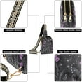 thumbnail image 6 of FORMRS Womens Crossbody Sling Bag Travel Daypack Shoulder Chest Backpack, Gothic Floral Print, 6 of 7