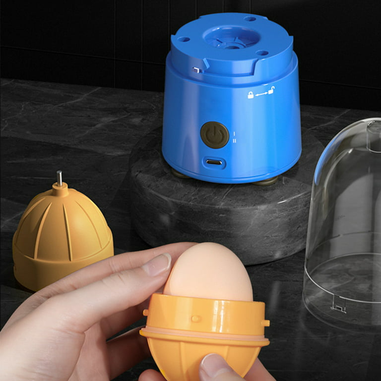 SDJMa Electric Egg Yolk Mixer - Rechargeable Egg Spinner Scrambler for  Small and Large Eggs |Portable Golden Egg Maker for Hard Boiled Eggs |Easy  To
