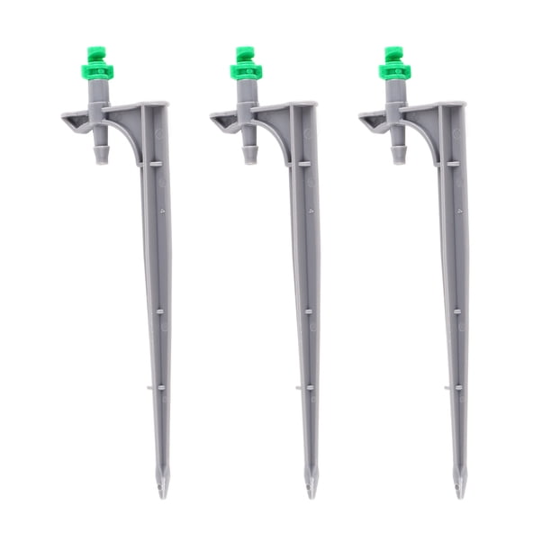 Emisores de riego por goteo, 20 unidades/bolsa de gotero de riego con gotero de riego ajustable, cabezal de aspersor por goteo, confiabilidad excepcional