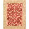 thumbnail image 1 of Ahgly Company Indoor Rectangle Abstract Orange Red Oriental Area Rugs, 5' x 8', 1 of 6