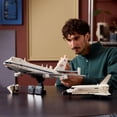 thumbnail image 4 of LEGO Icons Shuttle Carrier Aircraft Kit de Construcción y Decoración con Modelos de un Boeing 747 y el Enterprise de la NASA, para Fans Adultos de la Exploración Espacial 10360, 4 of 5