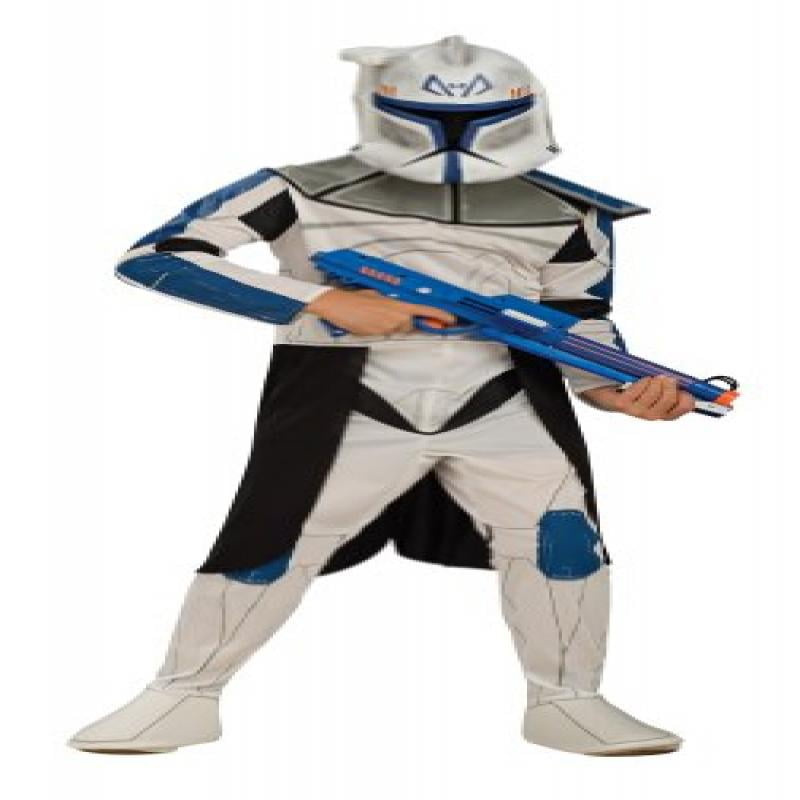 Star Wars Clone Wars Clone Trooper Child's Captain Rex Costume, Medium...