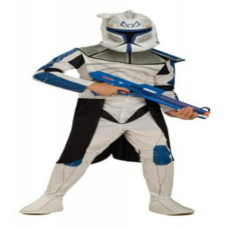 Star Wars Clone Wars Clone Trooper Child's Captain Rex Costume, Medium